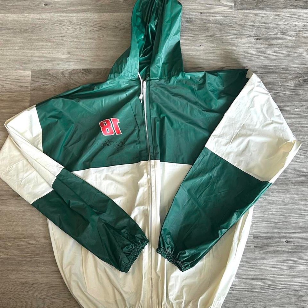 XL rainmate nascar coat